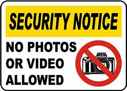 Image result for Don't Take Photos