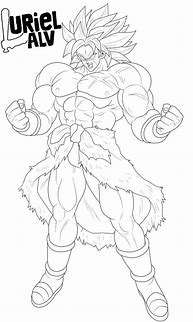 Image result for Dragon Ball Super Broly Coloring Pages
