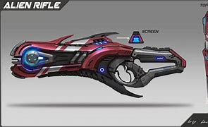 Image result for Alien Weapons Concept Art