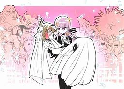 Image result for Dangan Ronpa Kirigiri X Naegi