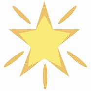 Image result for Glowing Star Clip Art