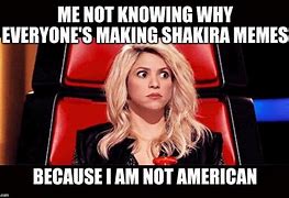 Image result for Shakira Meme