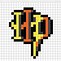Image result for Harry Potter Logo Pixel Art