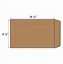 Image result for Window Envelope Size Chart