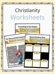 Image result for Christianity Worksheet