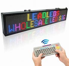 Image result for LED Message Text Alphabet