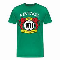 Image result for Vintage 1971 T-Shirt