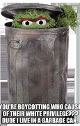 Image result for Oscar the Grouch Garbage Can Meme