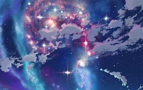 Image result for Anime Galaxy Blue