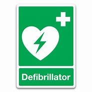 Image result for Defibrillator Signage