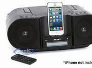 Image result for Portable Boombox Sony iPod