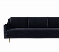Image result for Black Velvet Sofa Top View