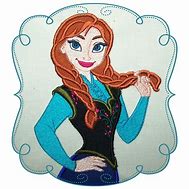 Image result for Frozen Anna Dress Embroidery Designs