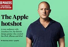 Image result for Jonathan Ive Facts Background