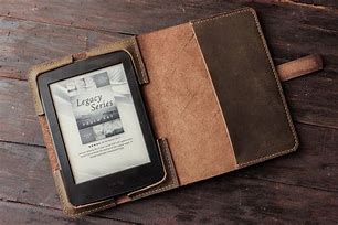 Image result for leather kindle cover