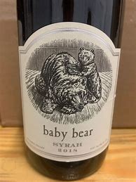 Image result for Pursued Bear Syrah Baby Bear