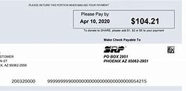 Image result for SRP Bill Example