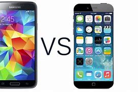 Image result for Samsung Galaxy S5 vs iPhone 6