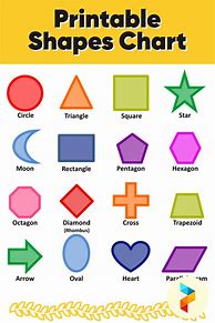 Image result for Shapes Chart Printable