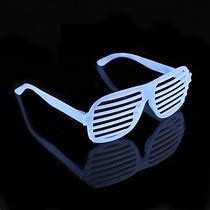 Image result for White Shutter Shades Glasses