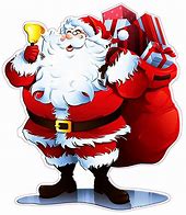Image result for Santa Claus Window Stickers