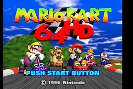 Image result for Mario Kart 64 Title Screen