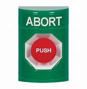 Image result for Abort Button