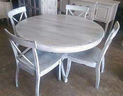 Image result for White Kitchen Table 36 Inch Round