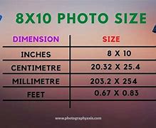Image result for 8X10 Actual Size