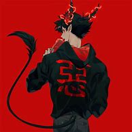 Image result for Aesthetic Anime Demon Boy