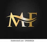 Image result for M F Logo with Gold Round Design