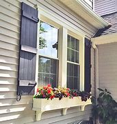 Image result for White Window Shutters Exterior