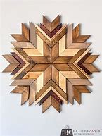 Image result for Wood Scrap Mosaic Sculpture