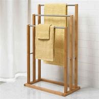 Image result for Bamboo Towel Rack