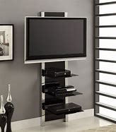 Image result for Chrome and Crystal TV Stand