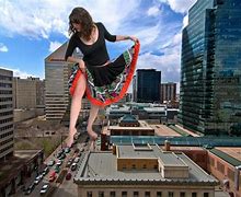 Image result for Woman Walking in Giant City