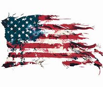 Image result for Distressed Cartoon American Flag