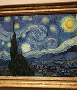 Image result for Starry Night Van Gogh 3D