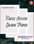 Image result for Cross Stitch Graph Paper Printable 8.5X11