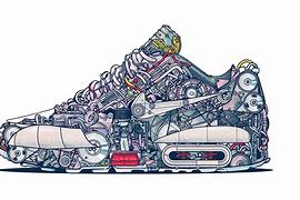 Image result for Nike Air Max Shoe Drawing Robot