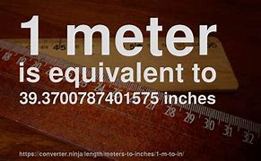 Image result for Inches Meters