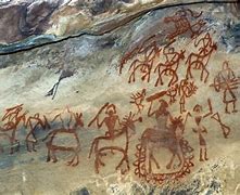 Image result for 9000 Year Old Cave Paintings India Dance