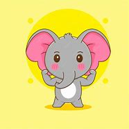 Image result for Strong Elephant Cartoon