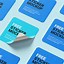 Image result for Square Sticker Template