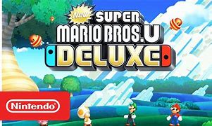 Image result for New Super Mario Bros. U Deluxe Title Screen