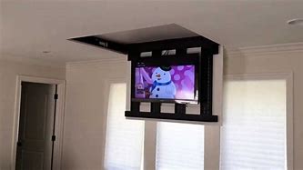 Image result for Retractable TV Ceiling Mount Bracket