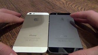 Image result for Gold Gold iPhone 5S vs SE