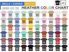 Image result for Heather Color Chart