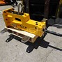 Image result for Excavator Hammer Attachment
