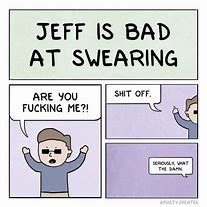 Image result for Jeff Swearing Meme